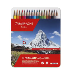 Boîte de 18 crayons aquarelle PRISMALO® - Caran d'Ache