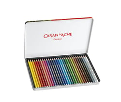 Boîte métal 30 crayons aquarelle PRISMALO® - Caran d'Ache