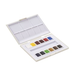 Coffret de voyage Aquarelle 12 demi-godets godets