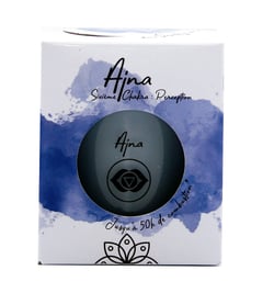 Bougie végétale Chakra - 180g - Ajna indigo