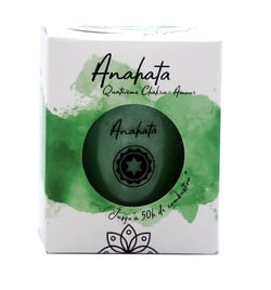 Bougie végétale Chakra - 180g - Anahata vert