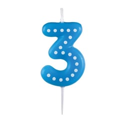 Bougie anniversaire - Chiffre 3