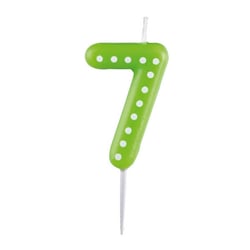 Bougie anniversaire - Chiffre 7