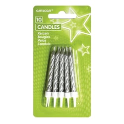 10 bougies - argent