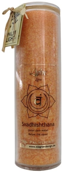Bougie Chakra Orange : Swadhisthana