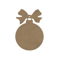 Boule Noeud 15 cm - Support à décorer en médium - Gomille