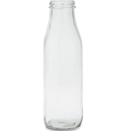 Bouteille en verre - 21cm