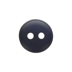 Bouton 2 trous x3 - marine - 18mm