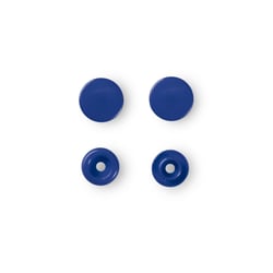 Boutons Pression Color Snaps - bleu royal - 12.4 mm - rond