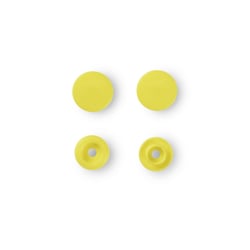 Boutons Pression Color Snaps - jaune citron- 12.4 mm - rond