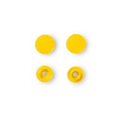 Boutons Pression Color Snaps - jaune - 12.4 mm - rond