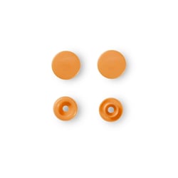 Boutons Pression Color Snaps - orange - 12.4 mm - rond