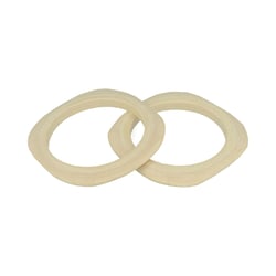 2 bracelets carrés en bois - 3mm - Lucy