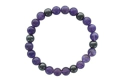 Bracelet magnétique - Améthyste