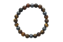 Bracelet magnétique - Oeil de tigre