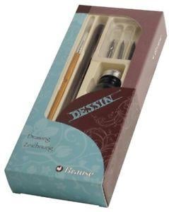 Coffret plumes - dessin