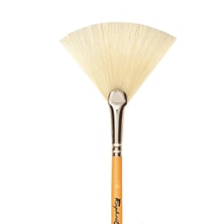 Pinceau brosse  - Beau blanc évantail - 10 - Raphaël