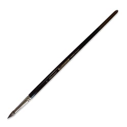 Brosse - Imitation poil de mangouste extra-fin rond 12