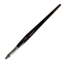 Brosse - Imitation poil de mangouste extra-fin rond 20
