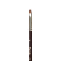 Brosse martre plat court n°4