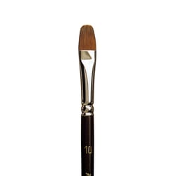 Brosse martre usé bombée n°10