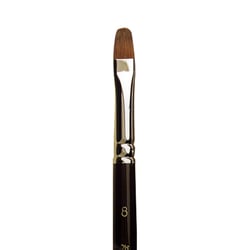 Brosse martre usé bombée n°8