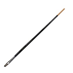 Brosse synthétique Mangouste plate usée bombée Raphaël - n°12