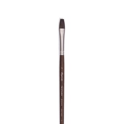 Brosse plate Raphaël - Acrylique - Fibres synthétiques - n°12 - Textura 870