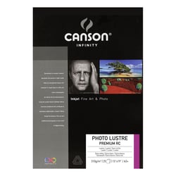 25 feuilles Photo Lustre Premium RC - A3+ - 310G - Canson Infinity