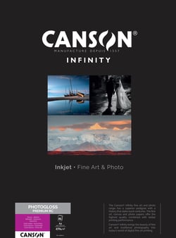 25 feuilles PhotoGloss Premium RC - A2 - 270G - Canson Infinity