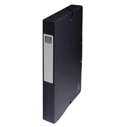 Boîte de classement A4 - Exabox - Dos 40 mm - Carton - Exacompta - Noir