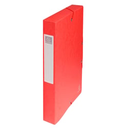 Boîte de classement A4 - Exabox - Dos 40 mm - Carton - Exacompta - Rouge