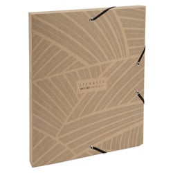 1 boîte de classement A4 - Eterneco - Dos 25 mm - Carton - Exacompta - Motifs assortis