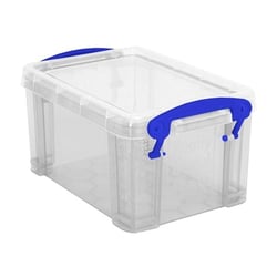 Boîte en plastique blanc transparent de 0.7 L