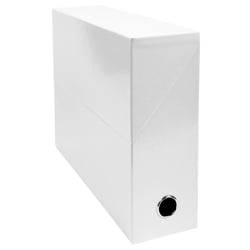Boîte transfert A4 - Iderama - Dos 90 mm - Carton - Exacompta - Blanc