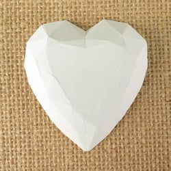 1 Plâtre Cœur Taillé