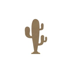 Cactus 15 cm - Support à décorer en medium - Gomille