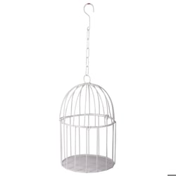Cage d'oiseau déco à suspendre - 15 cm