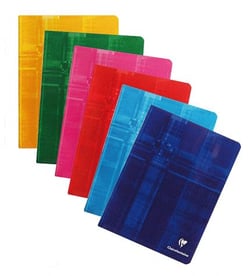 Cahier spirale Metric 17x22 cm 100 pages quadrillées 5x5 - Coloris assortis