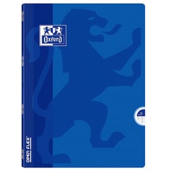 Cahier polypro - 24 x 32 cm - Openflex - Oxford - 96 pages grands carreaux - Bleu