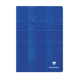 1 cahier - Format A4 21 x 29.7 cm - Clairefontaine - 96 pages lignées - Coloris assortis