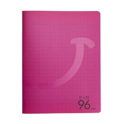 Cahier - 17 x 22 cm - 96 pages grands carreaux - Violet - Cultura