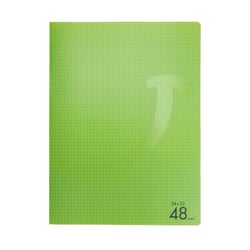 Cahier 48 pages petits carreaux 24 x 32 cm Polypropylène Cultura Vert Clair