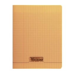 CAHIER PP A4 96P SEYES ORANGE