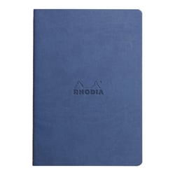 Carnet - Format A5 14.8 x 21 cm - Rhodiarama - Rhodia - 64 pages pointillées - Saphir