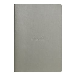 CARNET A5 64P DOT SILVER