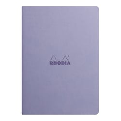 Carnet - Format A5 14.8 x 21 cm - Rhodiarama - Rhodia - 64 pages lignées - Iris