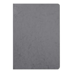 Carnet - Format A4 21 x 29.7 cm - Age Bag - Clairefontaine - 96 pages lignées - Gris
