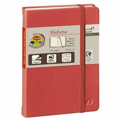 Carnet - 10 x 15 cm - Habana - Quo Vadis - 192 pages lignées - Rouge