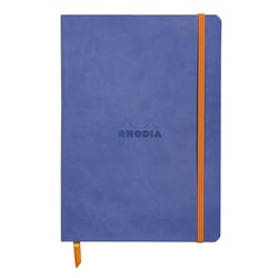 Carnet - Format A5 14.8 x 21 cm - Rhodiarama - Rhodia - 160 pages lignées - Saphir